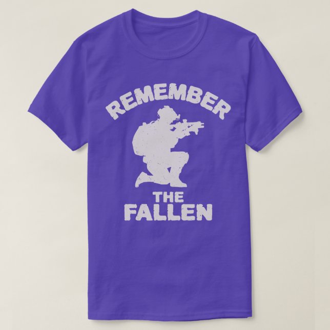 T-shirt Souvenez-vous de la chute (Design devant)