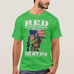 T-shirt Souvenez-vous de tous les anciens combattants dépl