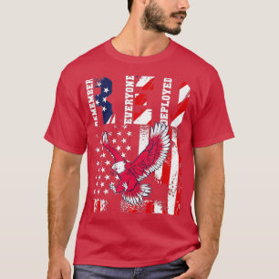 T-shirt Souvenez-vous de tous les anciens combattants dépl
