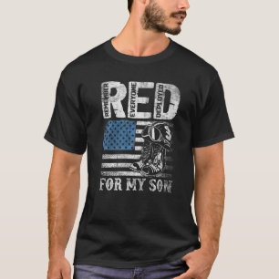T-shirt Souvenez-vous de tous les militaires déployés R E