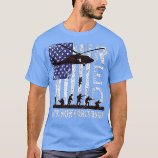 T-shirt Souvenez-vous de tous les vétérans déployés RED ve