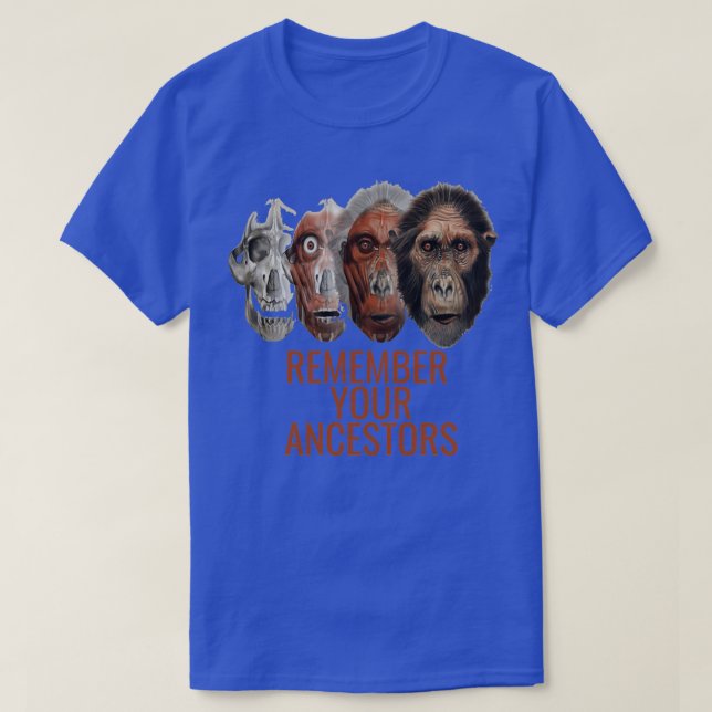 T-shirt Souvenez-vous de vos ancêtres (Design devant)