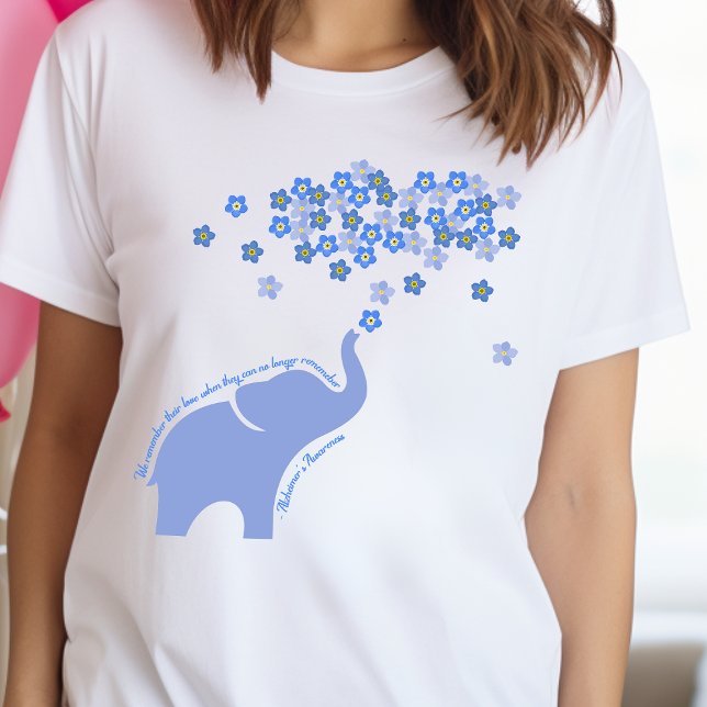 T-shirt Souvenez-vous du don de soutien pour la démence d' (Créateur téléchargé)