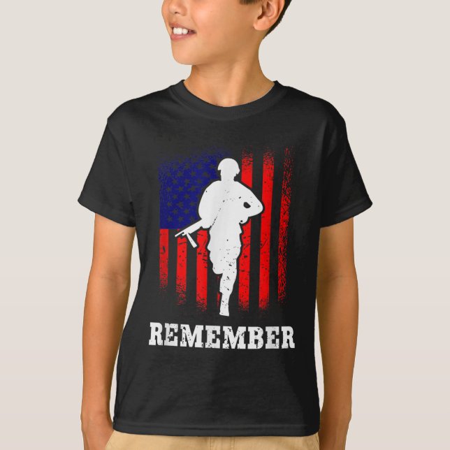 T-shirt Souvenez-vous du jour commémoratif (Devant)