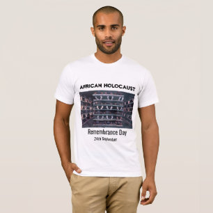 T-shirt Souvenir africain d'holocauste