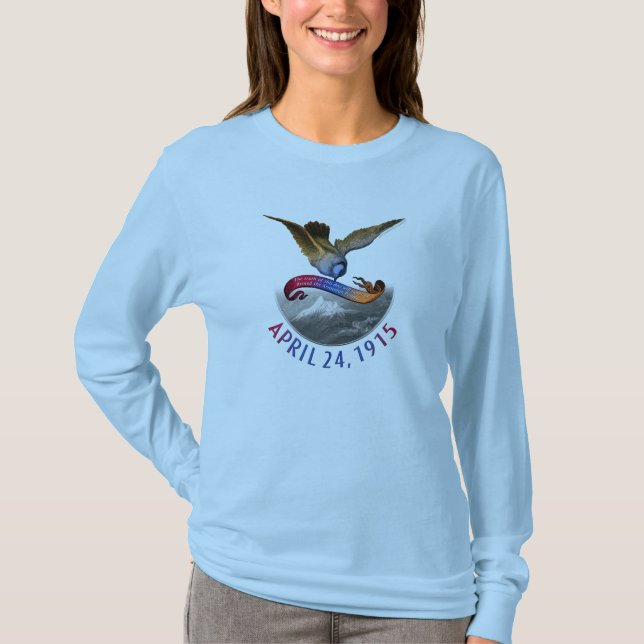 T-shirt Souvenir arménien de génocide (Devant)