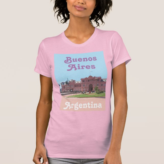 T-shirt Souvenir de Buenos Aires, Argentine (Devant)