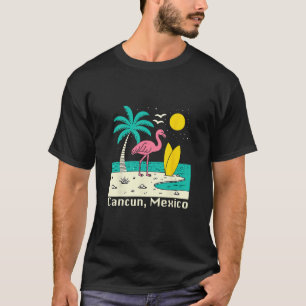 T-shirt Souvenir de Cancun Mexique Famille Correspondante