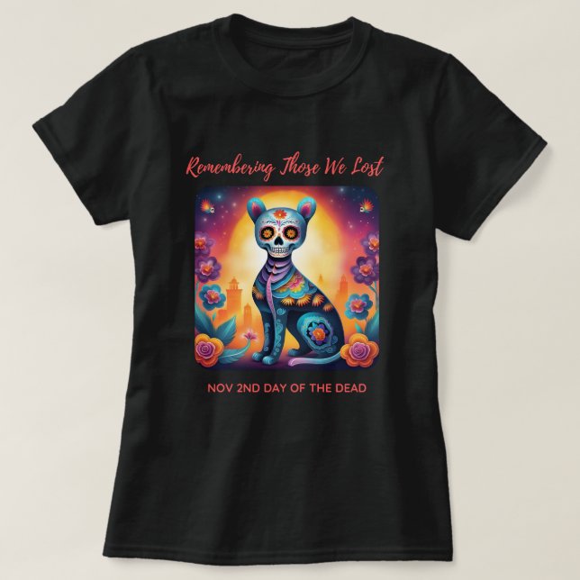 T-shirt Souvenir De Ceux Que Nous Avons Perdus Les Animaux (Design devant)
