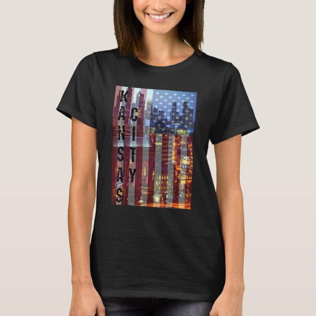 T-shirt Souvenir de Kansas City (Devant)