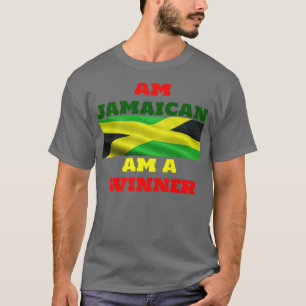T-shirt souvenir de la motivation gagnante jamaïcaine