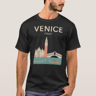 T-shirt Souvenir de la skyline de Venise, Italie