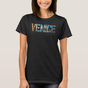 T-shirt Souvenir de la ville de Venise en Italie pour homm