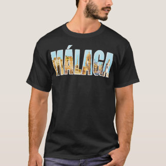 T-shirt Souvenir de Malaga