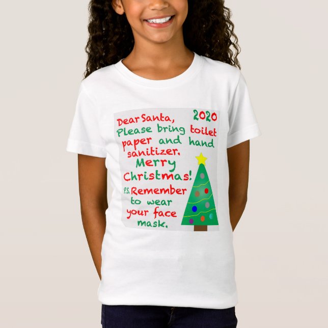 T-Shirt Souvenir de Noël 2020 (Devant)