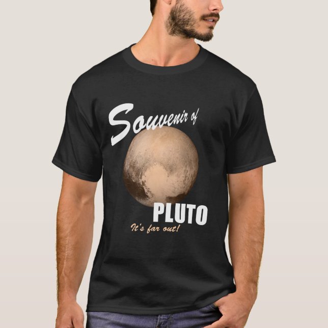 T-shirt Souvenir de Pluto (Devant)