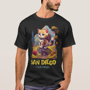 T-shirt Souvenir de randonnée à San Diego Californie 1