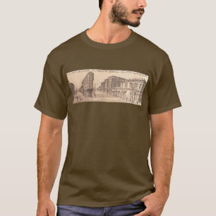 T-shirt Souvenir de Vancouver Gastown Art Tee - sh