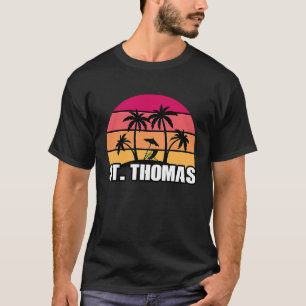 T-shirt Souvenir de voyage St Thomas