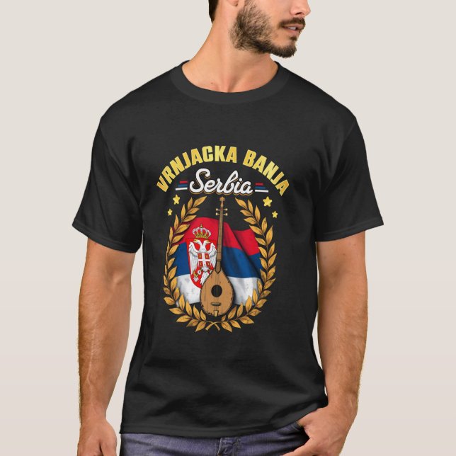 T-shirt Souvenir de Vrnjacka Banja Serbie (Devant)