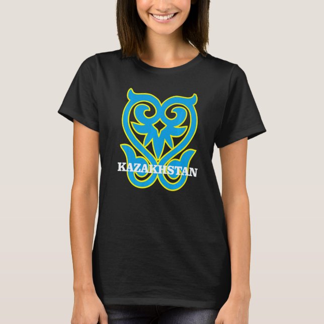 T-shirt souvenir du Kazakhstan pour les femmes (Devant)