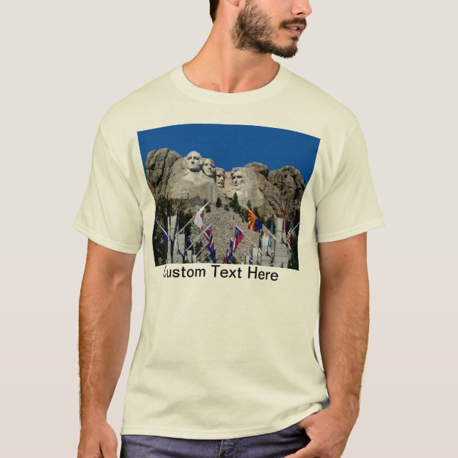 T-shirt Souvenir du mont Rushmore le Dakota du Sud (Devant)