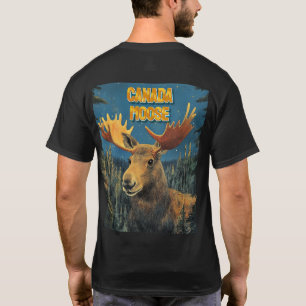 T-shirt souvenir Majestic Moose Canada