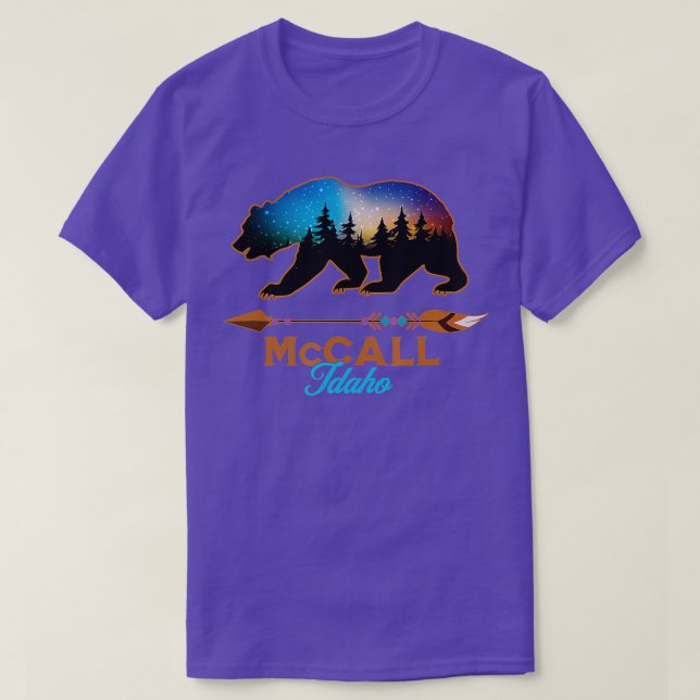 T-shirt Souvenir McCall Idaho (Design devant)