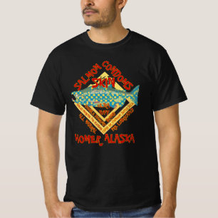 T-shirt Souvenir Memento Voyage Alaska Tourisme Vacances