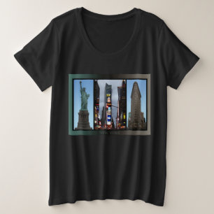 T-shirt Souvenir Plus Size New York - Personnalisa