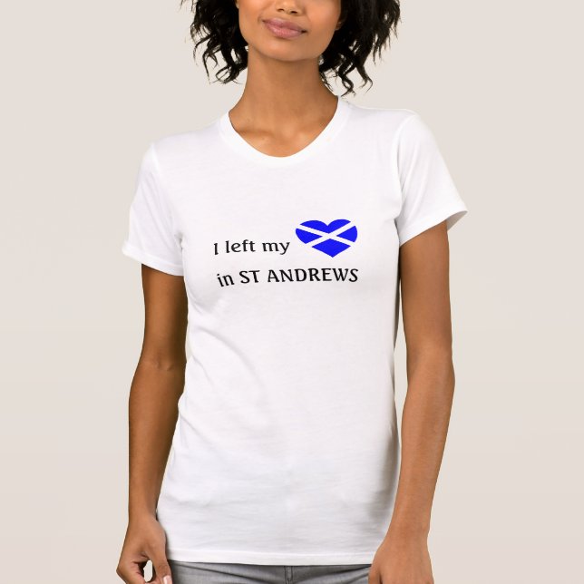 T-shirt souvenir St Andrews (Devant)