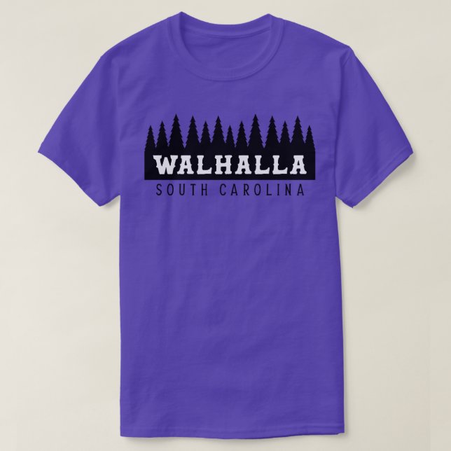 T-shirt Souvenir touristique Walhalla South olina (Design devant)