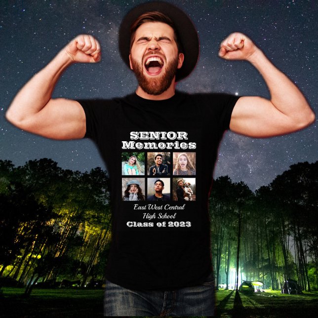 T-shirt Souvenirs aux aînés Classe 6 Collage photo 2023 (Créateur téléchargé)