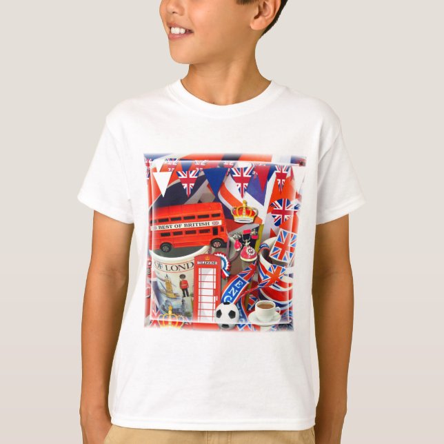 T-shirt Souvenirs britanniques (Devant)