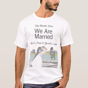 T-shirt Souvenirs, cadeaux, cadeaux Mariage écossais