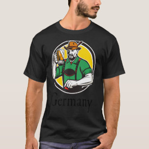 T-shirt Souvenirs d'Allemagne Souvenir Bière allemande 3