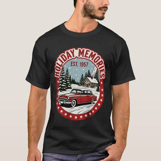 T-Shirt Souvenirs de Fêtes (Devant)