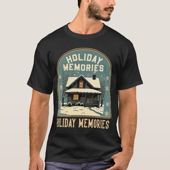 T-Shirt Souvenirs de Fêtes (Devant)