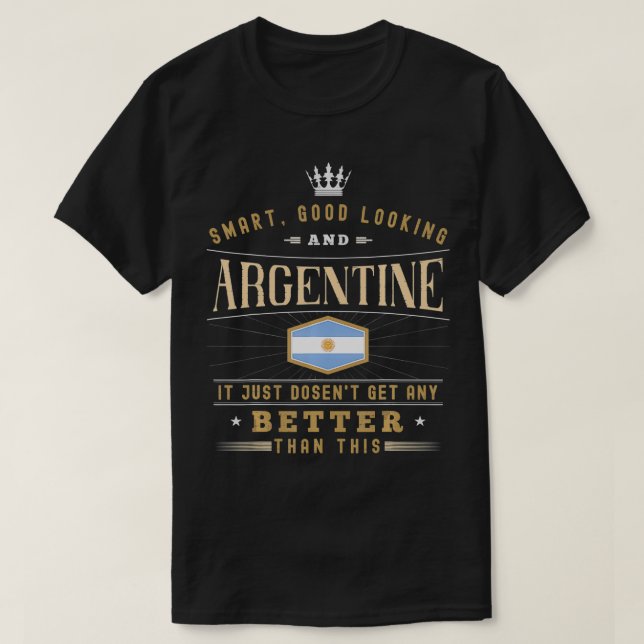 T-shirt Souvenirs de l'Argentine (Design devant)