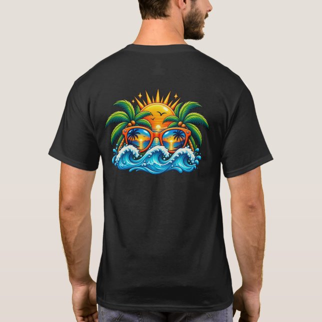 T-shirt Souvenirs d'été activés (Dos)