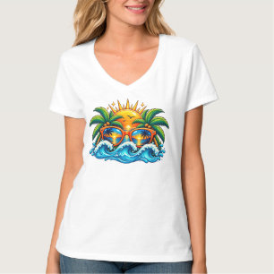 T-shirt Souvenirs d'été sur 1