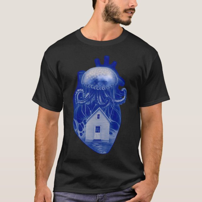 T-shirt Souvenirs entrelacés (Devant)