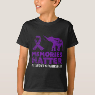 T-shirt Souvenirs Problème Heimerheimer - Eléphant pourpre