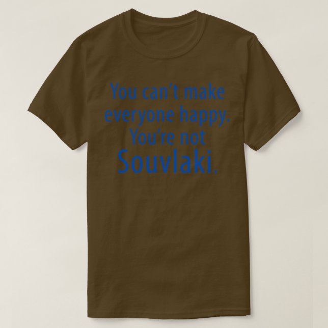 T-shirt Souvlaki 5 (Design devant)