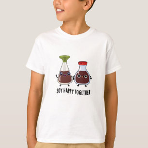 T-shirt Soy Happy Ensemble Soy Sauce Pun