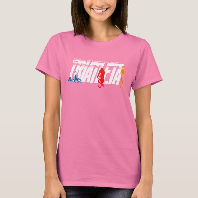 T-shirt Soy triatleta (Devant)