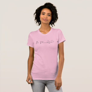T-shirt Soyez attentif - Soyez conscient de la typographie