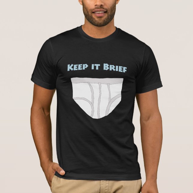 T-shirt Soyez bref (Devant)