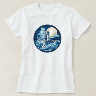 T-shirt Soyez calme et sachez que je suis Dieu Bible Verse
