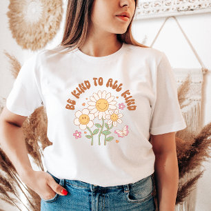 T-shirt Soyez comme Chemise Rétro Chemise Positivité Good